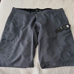 Charcoal 100% Mountain Bike Shorts NWT